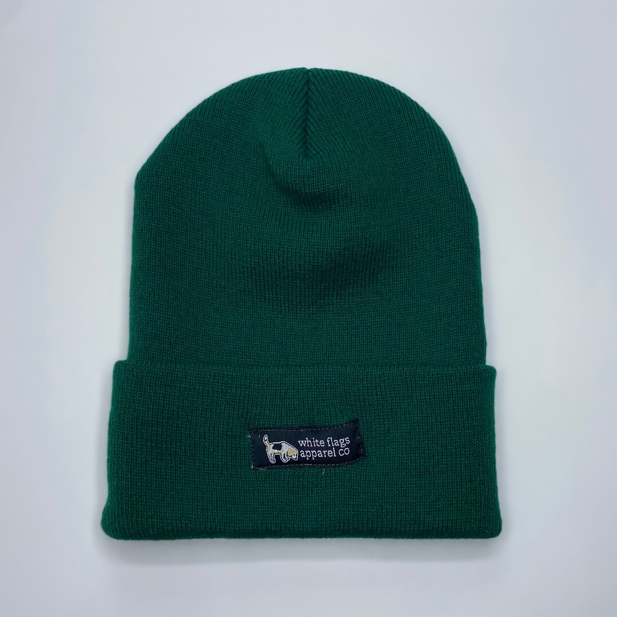 Cuffed Beanie - Woven Label