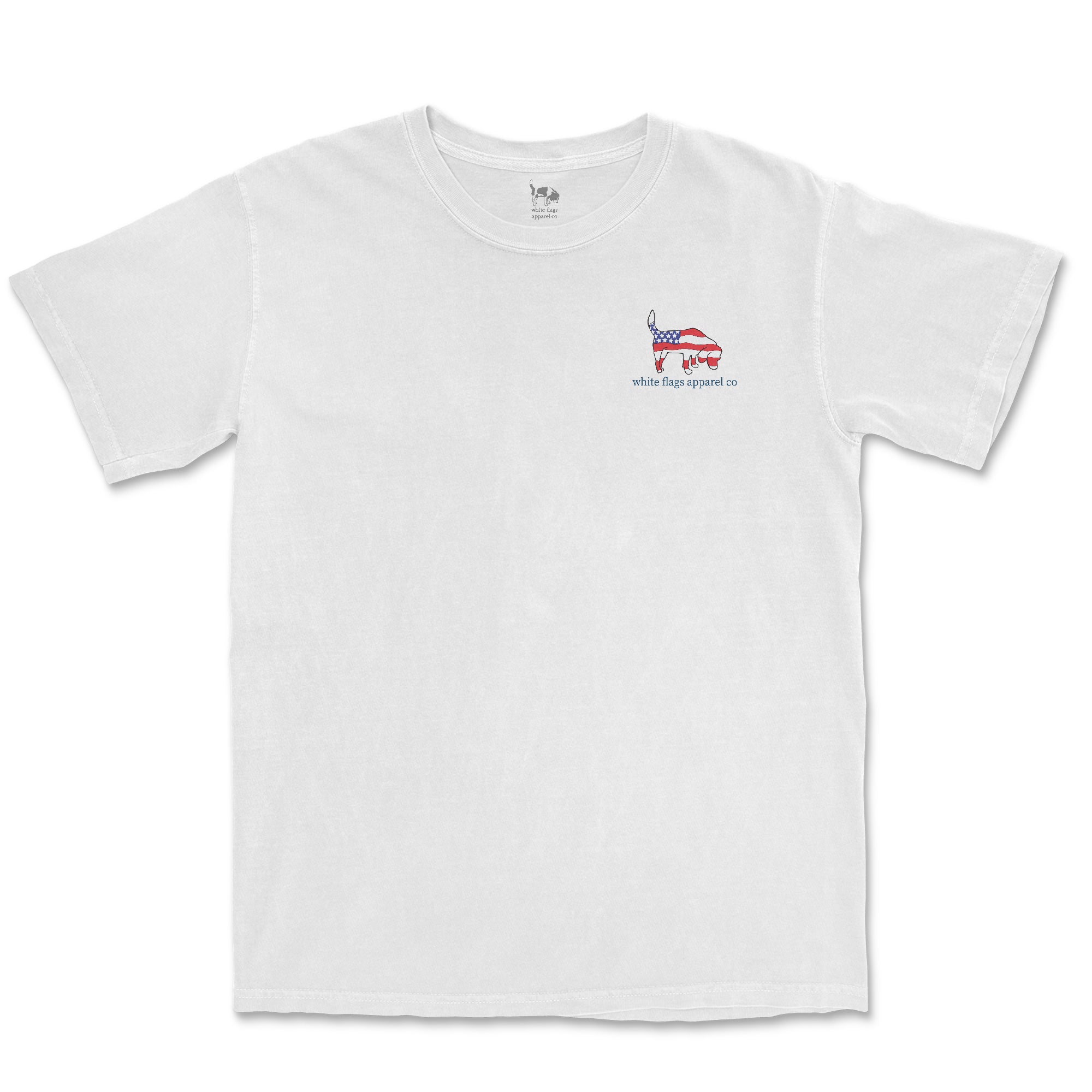 Color Fill Tee - Short Sleeve - American Flag