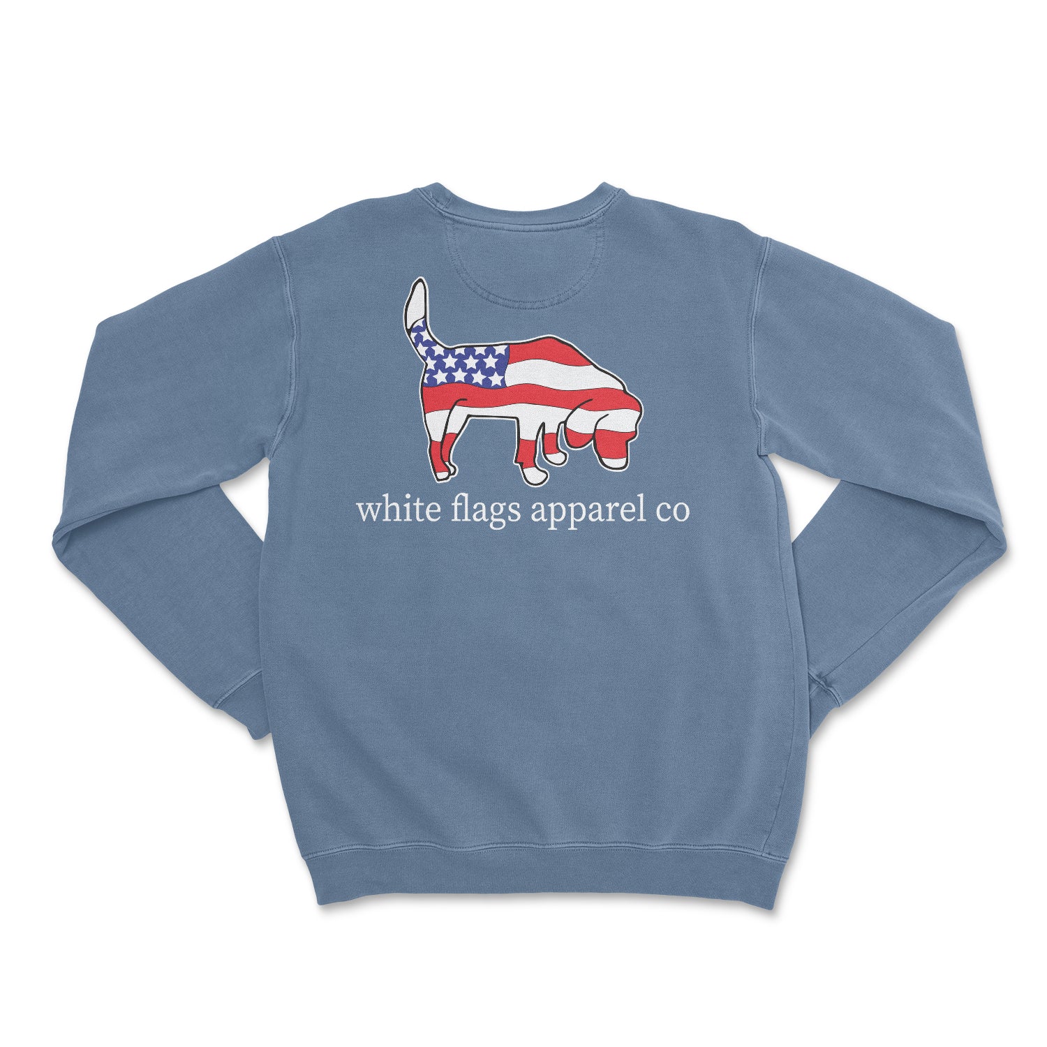 Soft Pastel Crewneck - American Flag