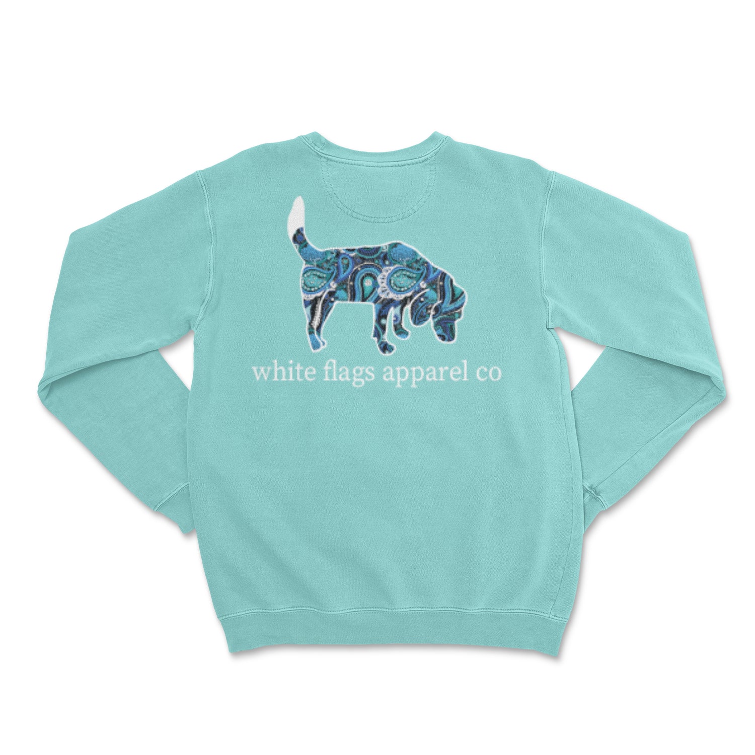 Soft Pastel Crewneck - Paisley Fill