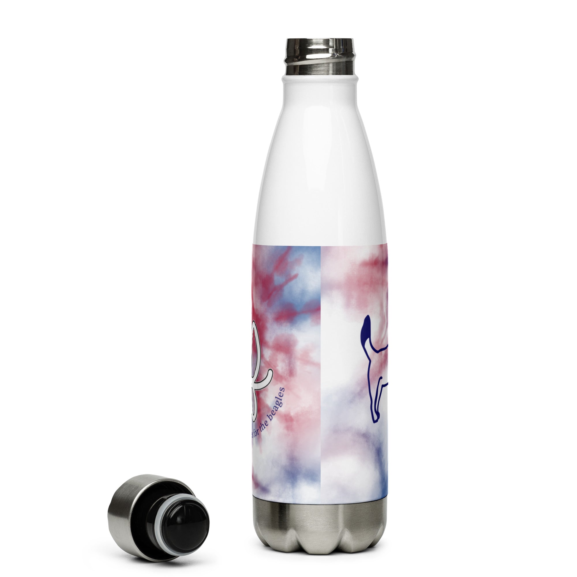 Stainless Steel Water Bottle - Tie-Dye