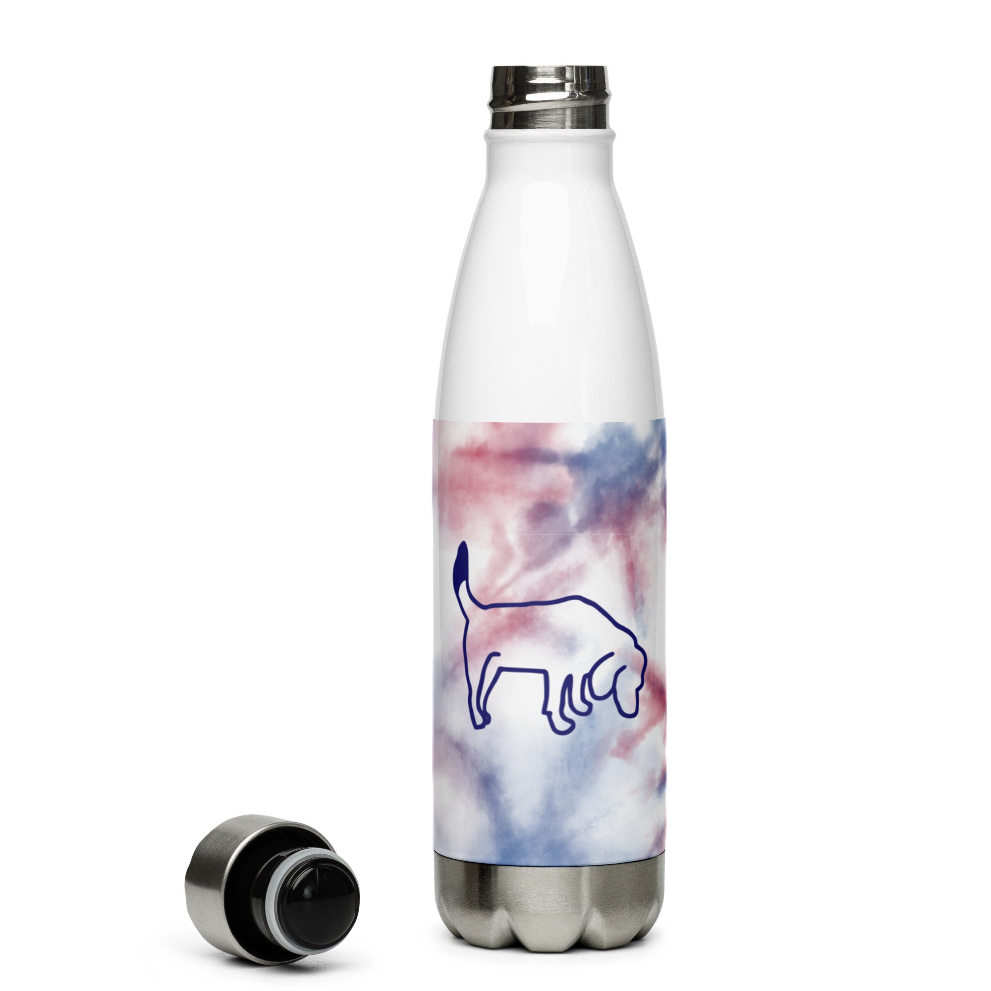 Stainless Steel Water Bottle - Tie-Dye