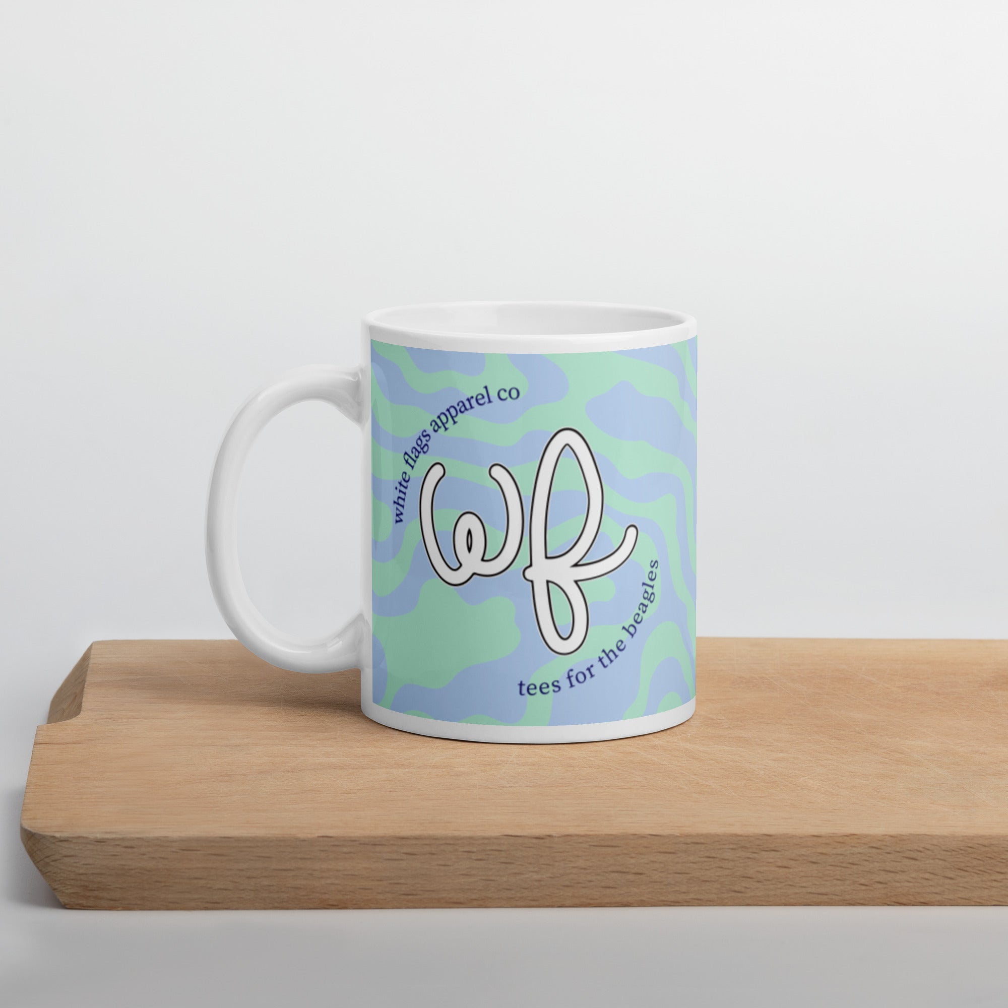 Coffee Mug - Blue Tie-Dye